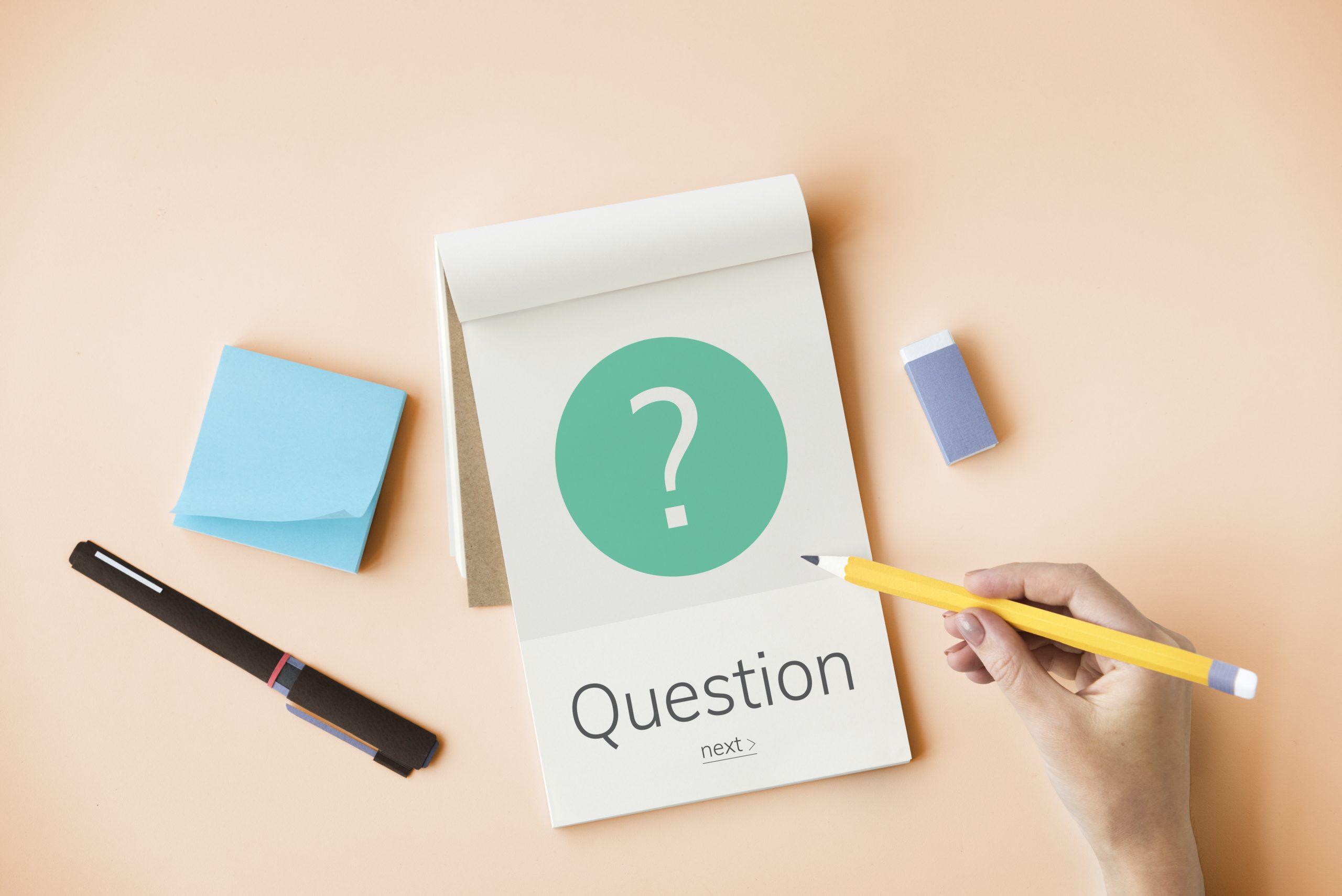 Graphic of question mark asking symbol